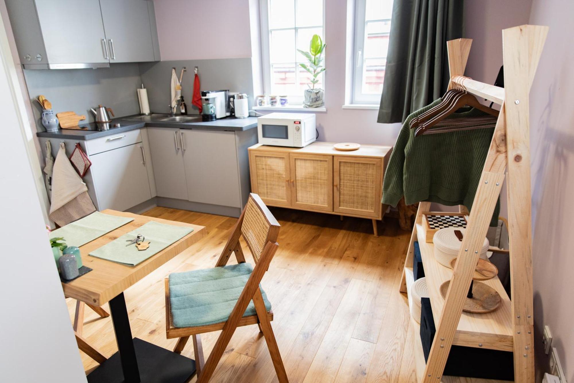 Altstadt Apartment Am Dom Wetzlar, 1 Zi, Kueche, Bad Mit Parkplatz Am Grundstueck Kültér fotó