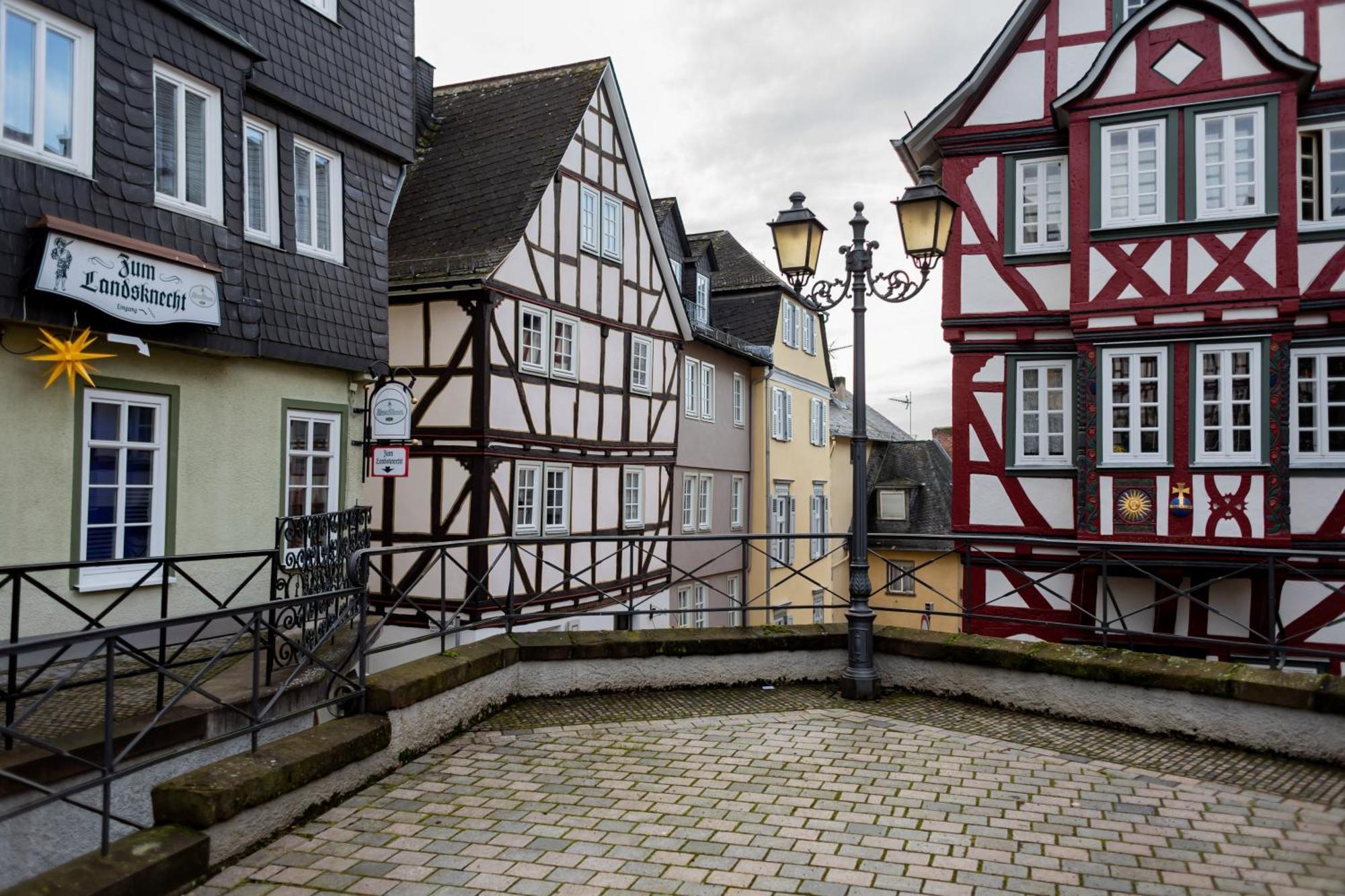 Altstadt Apartment Am Dom Wetzlar, 1 Zi, Kueche, Bad Mit Parkplatz Am Grundstueck Kültér fotó