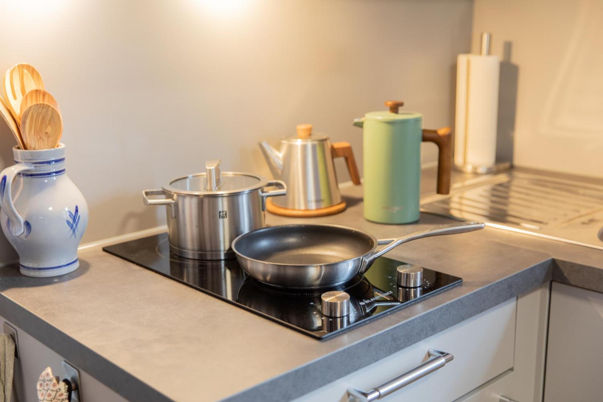 Altstadt Apartment Am Dom Wetzlar, 1 Zi, Kueche, Bad Mit Parkplatz Am Grundstueck Kültér fotó