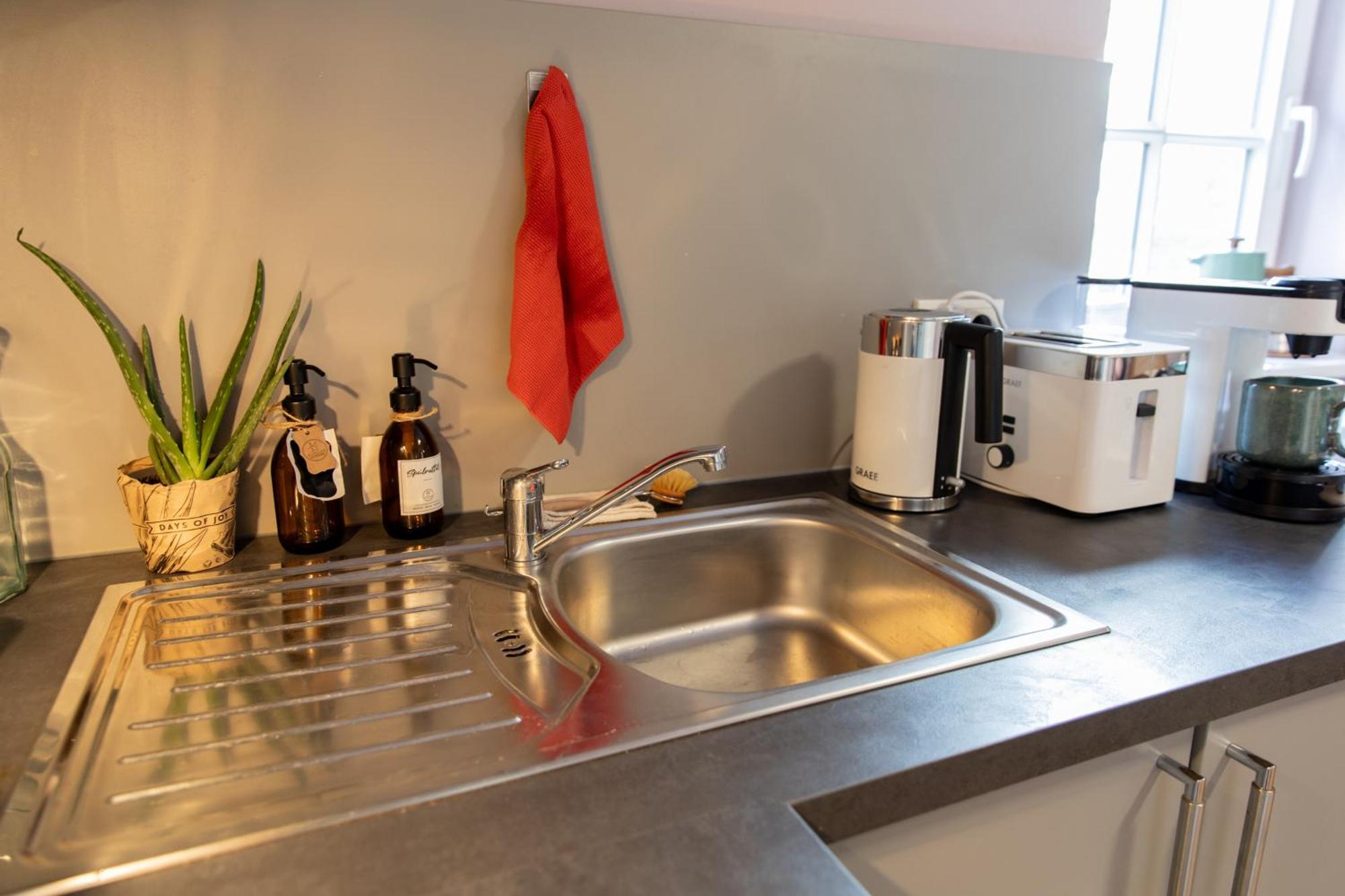 Altstadt Apartment Am Dom Wetzlar, 1 Zi, Kueche, Bad Mit Parkplatz Am Grundstueck Kültér fotó